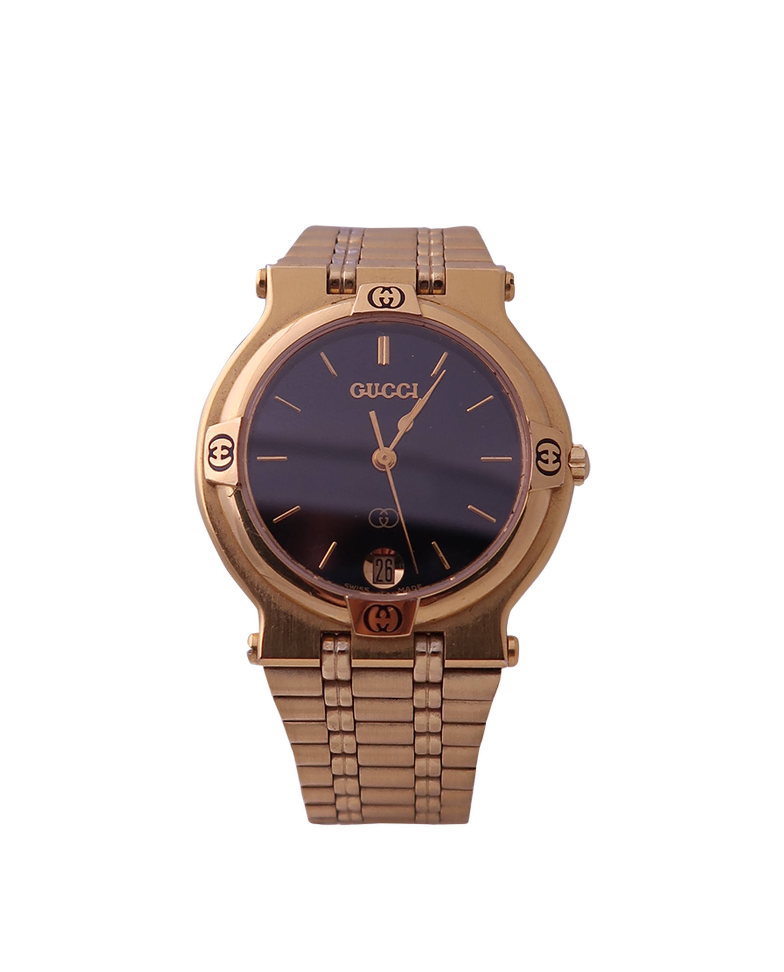 Gucci 9200m cheap gold watch